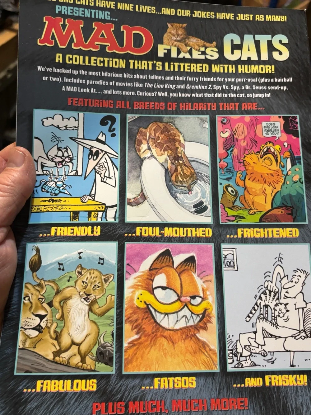 Mad Magazine Fixes Cats Special Collector's Edition - Colorful Cat Cover new
